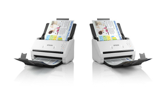 한국엡손 스캐너 DS-530(왼쪽), DS-770 <한국엡손 제공>